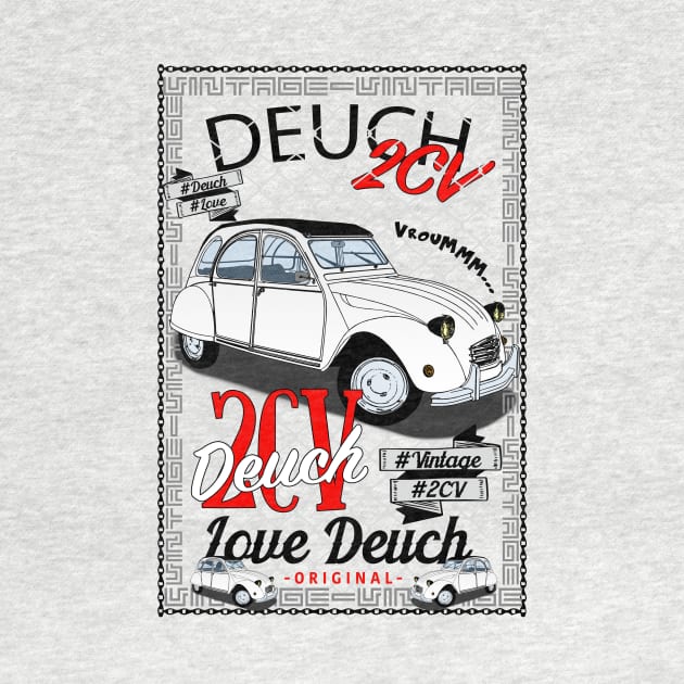 2CV affiche by RomoneGrafik